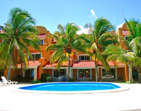 Villa en renta en la Playa de Uaymitún Yucatán